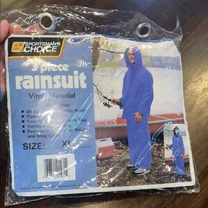 Sportsman's Choice Blue 3-Piece Rainsuit